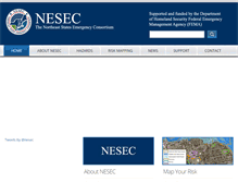 Tablet Screenshot of nesec.org
